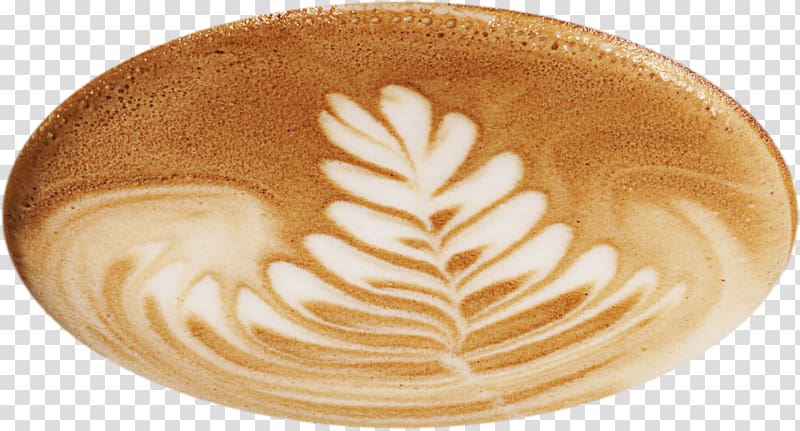 coffee art, Coffee Cappuccino Espresso Latte Cafe, Coffee surface transparent background PNG clipart