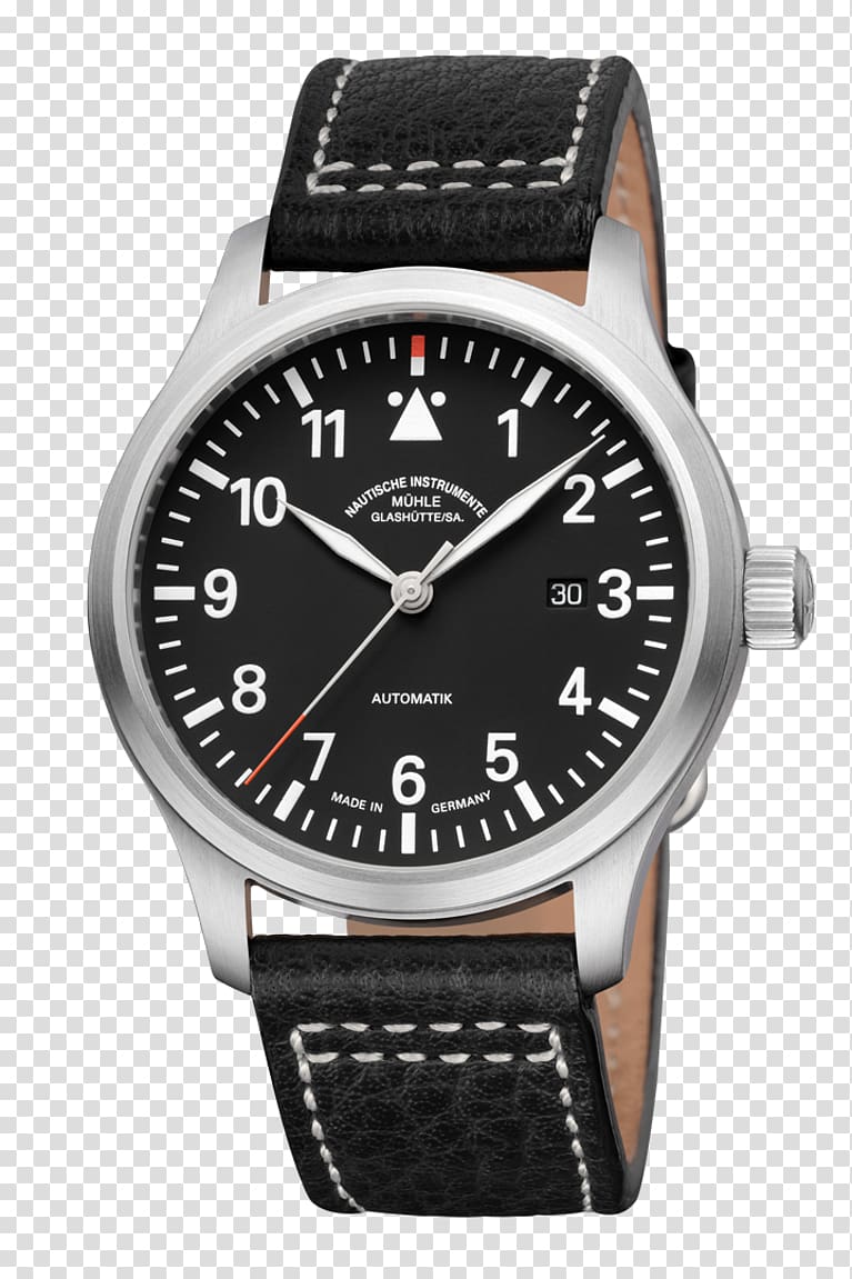 Nautische Instrumente Mühle Glashütte Watch Glashütte Original Chronograph, watch transparent background PNG clipart