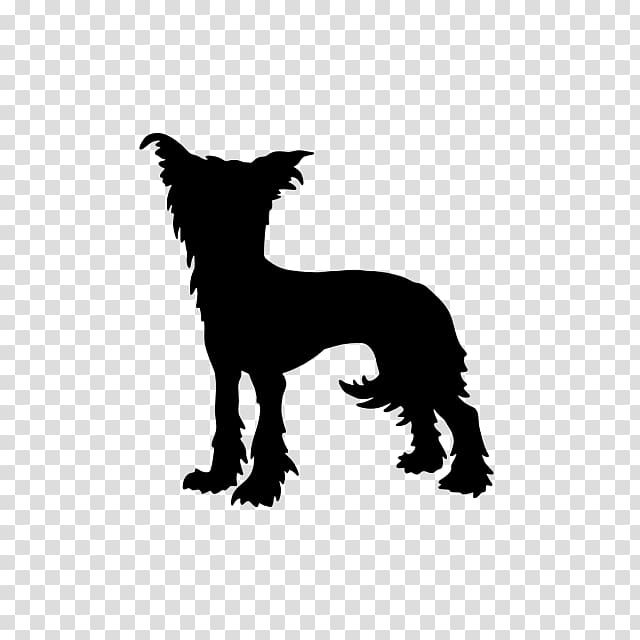 Dog breed Chinese Crested Dog Bumper sticker Виниловая интерьерная наклейка, chinese crested transparent background PNG clipart
