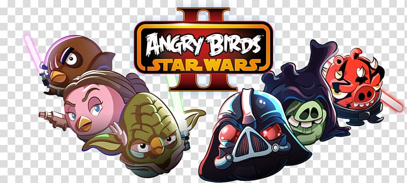 Angry Birds Star Wars II Angry Birds 2 Anakin Skywalker Battle droid, star wars transparent background PNG clipart