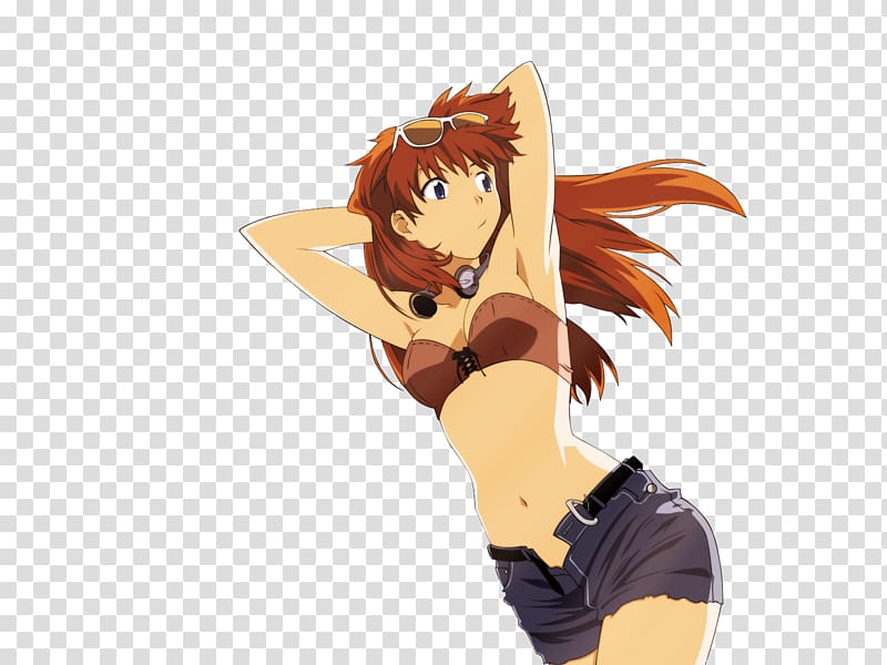 Asuka Langley Soryu Anime Evangelion Manga, Anime transparent background PNG clipart