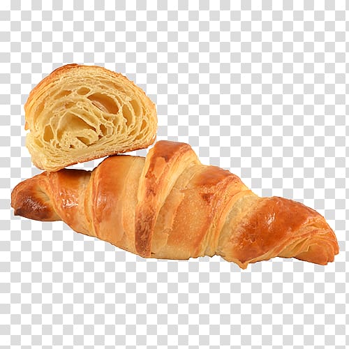 Croissant Viennoiserie Danish pastry Artisan Pâtissier Cluzel Pain au chocolat, croissant transparent background PNG clipart