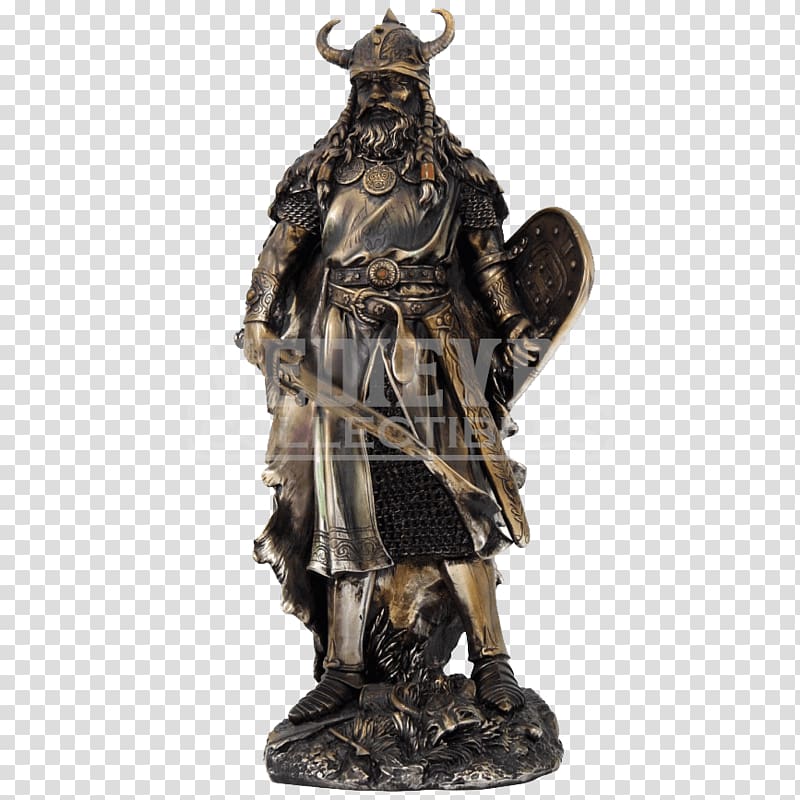 Viking Age arms and armour Warrior Knight Statue, warrior transparent background PNG clipart