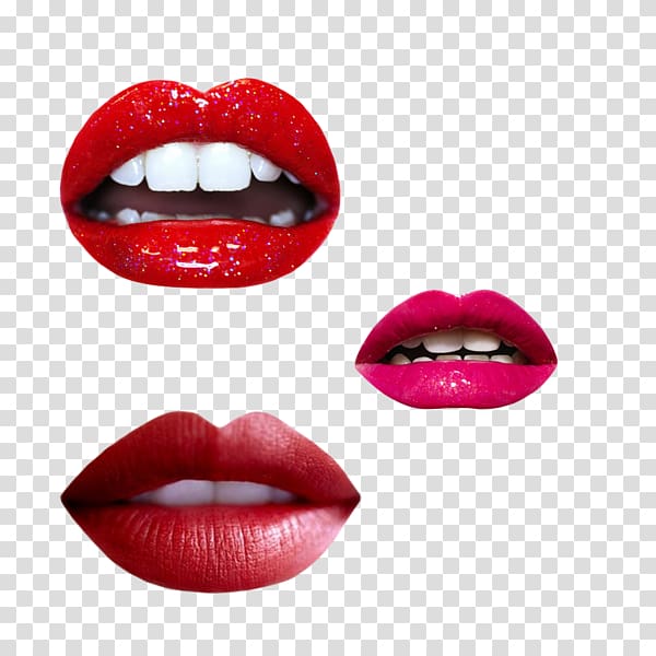 Lipstick Lip gloss Cosmetics Glitter, lipstick transparent background PNG clipart