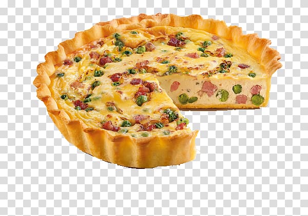 Quiche Pizza European cuisine Fast food Tart, Delicious Pizza transparent background PNG clipart