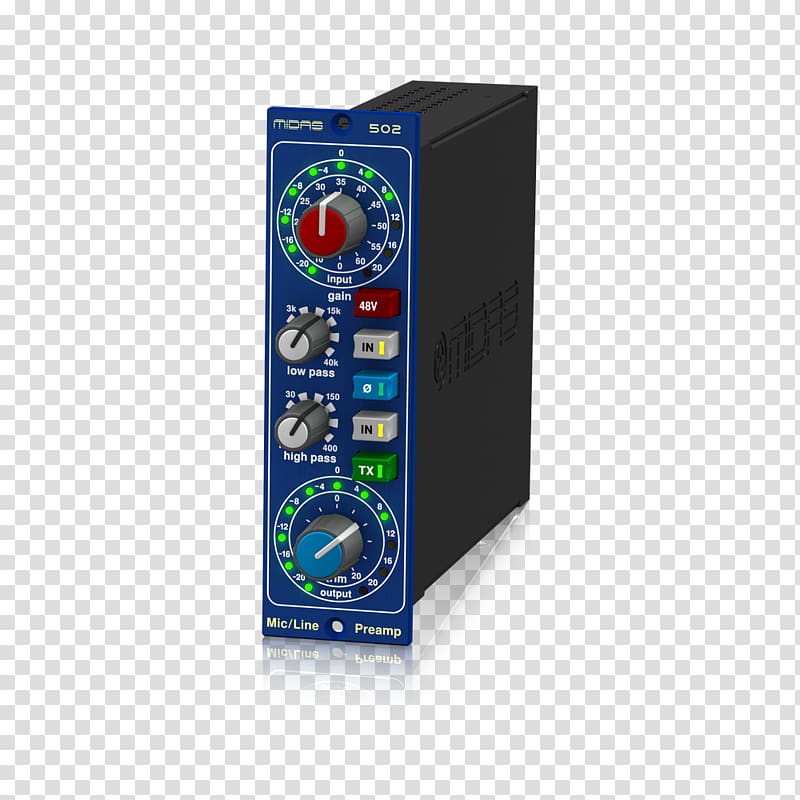 Microphone preamplifier Audio Mixers Electronic filter, Microphone Preamplifier transparent background PNG clipart