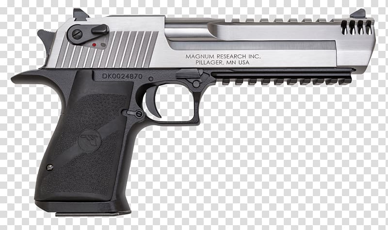 IMI Desert Eagle .50 Action Express Magnum Research .50 caliber handguns Firearm, Handgun transparent background PNG clipart