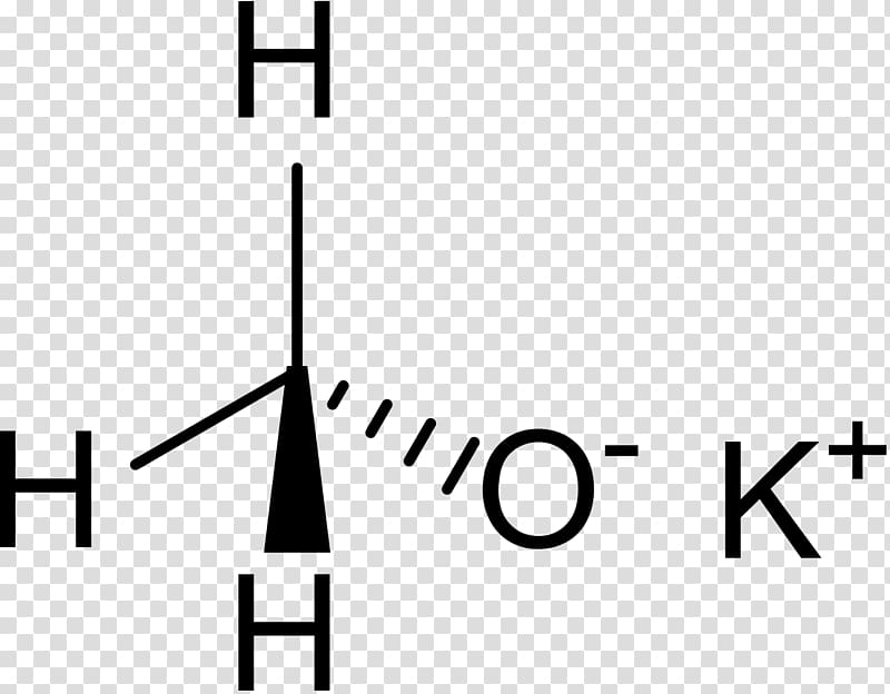 Potassium lactate Lactic acid Potassium bifluoride Structural formula, Sodium Methoxide transparent background PNG clipart