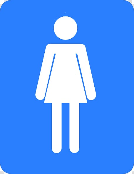 Bathroom Public toilet , Girls Bathroom Sign transparent background PNG clipart