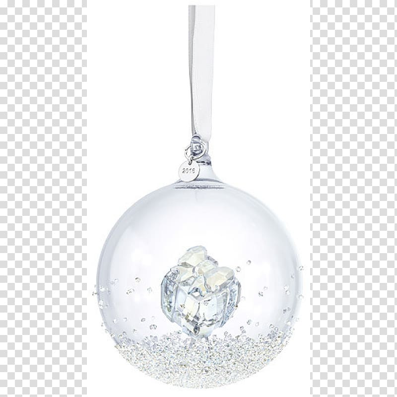 Christmas ornament Swarovski AG Crystal, fashion crystal box design transparent background PNG clipart