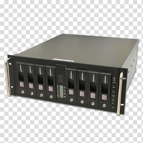 Disk array iSCSI 19-inch rack Network Storage Systems Rack unit, others transparent background PNG clipart