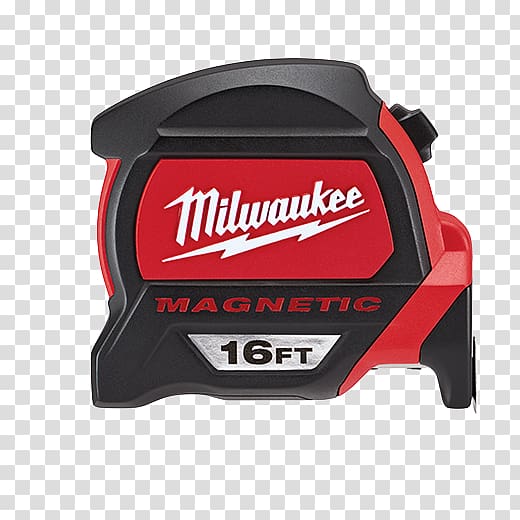 Hand tool Milwaukee Electric Tool Corporation Multi-tool Tape Measures, magnetic tape transparent background PNG clipart