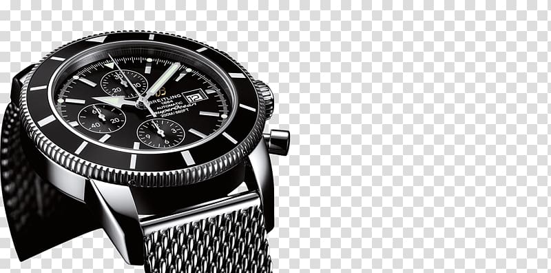 Breitling SA Superocean Watch Rolex Chronograph, rolex transparent background PNG clipart