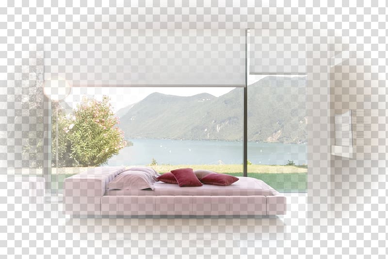 Bedroom Platform bed Furniture Window, bed transparent background PNG clipart