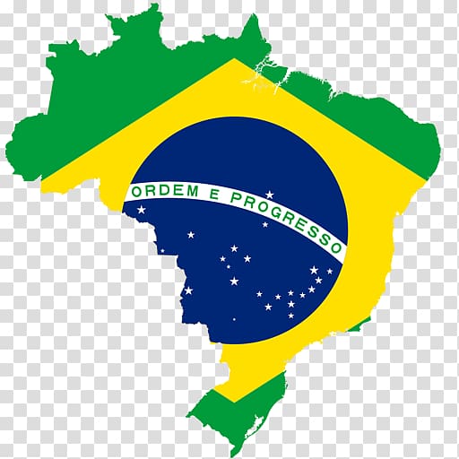 Flag of Brazil Map National flag, map transparent background PNG clipart
