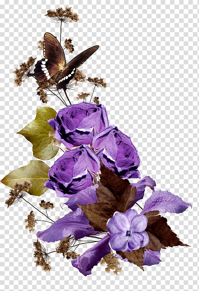 Lavender Border Flowers Butterfly , flower transparent background PNG clipart