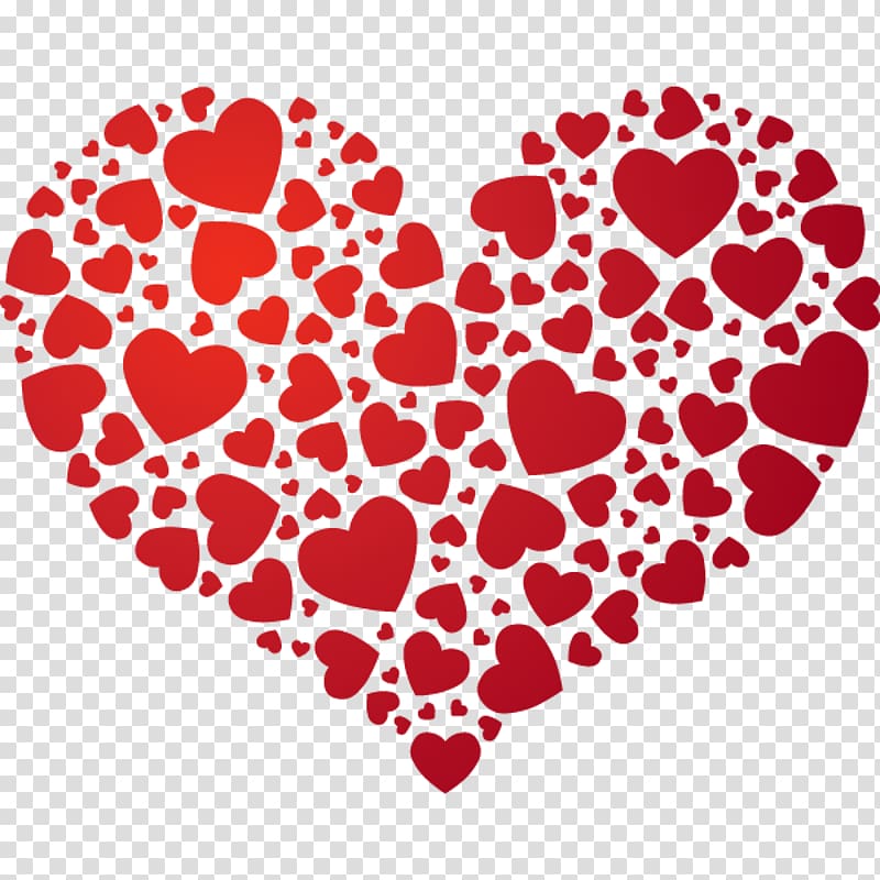 Love Heart , I love you transparent background PNG clipart