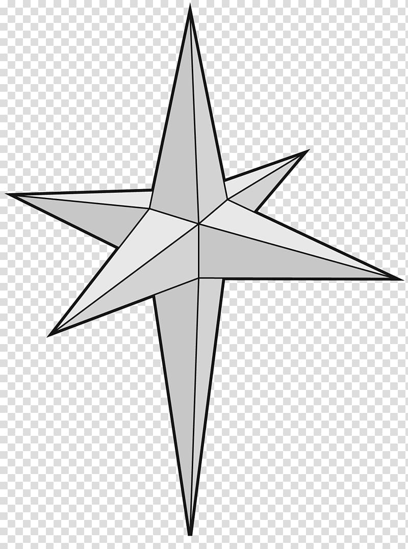 Moravian star Five-pointed star Drawing, three-dimensional five-pointed star transparent background PNG clipart