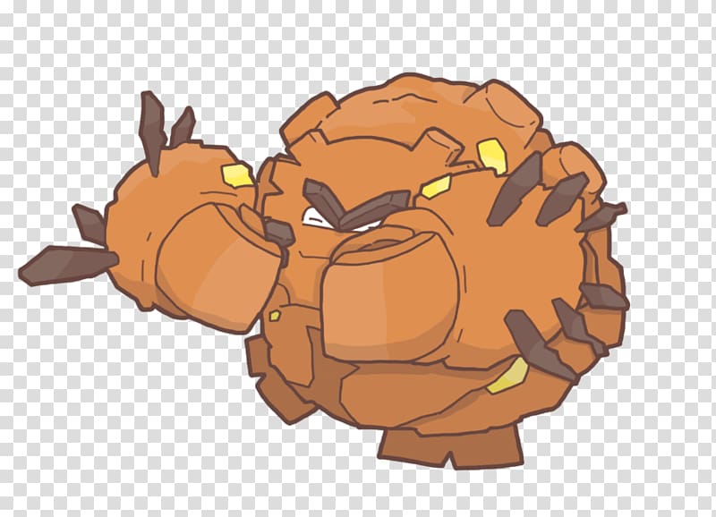 Graveler Carnivora Turtle , golem alola transparent background PNG clipart