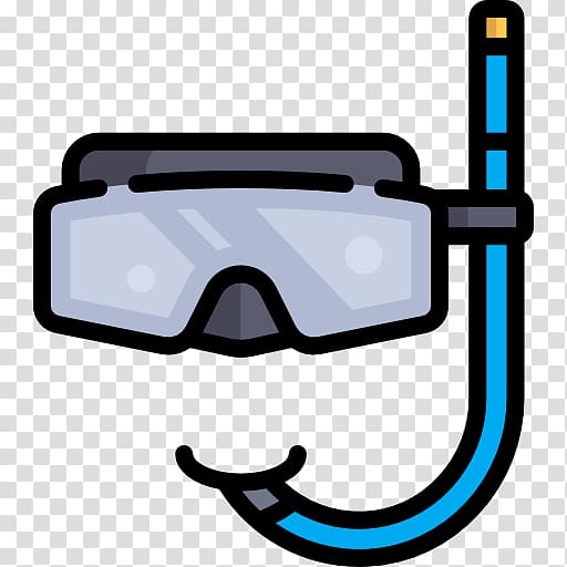 Goggles Diving & Snorkeling Masks Glasses Line, Diving Goggles transparent background PNG clipart