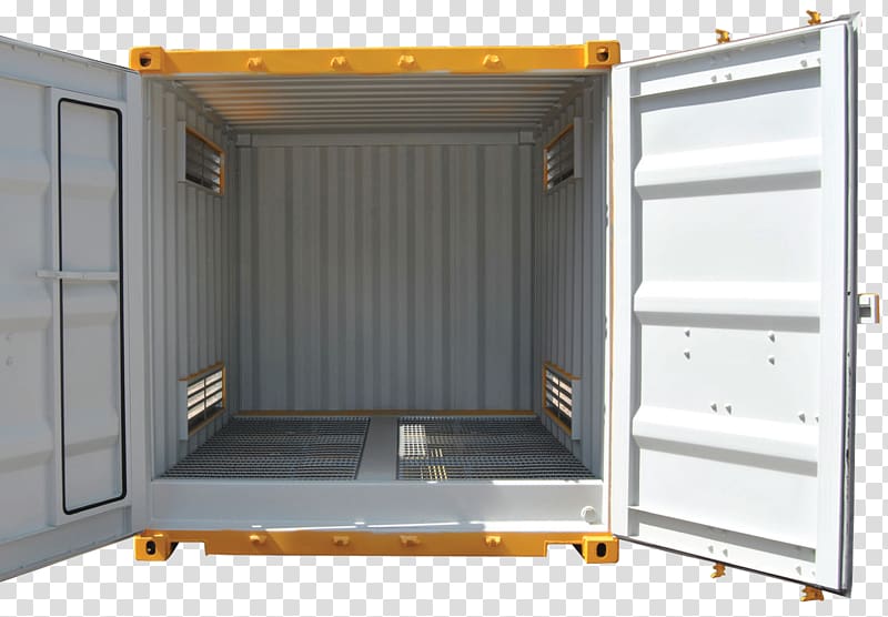Shipping container Transport Intermodal container Dangerous goods, container transparent background PNG clipart