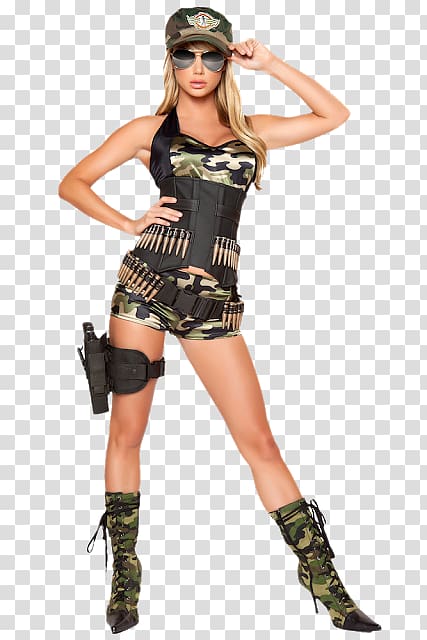 Halloween costume Army Military Dress, army transparent background PNG clipart