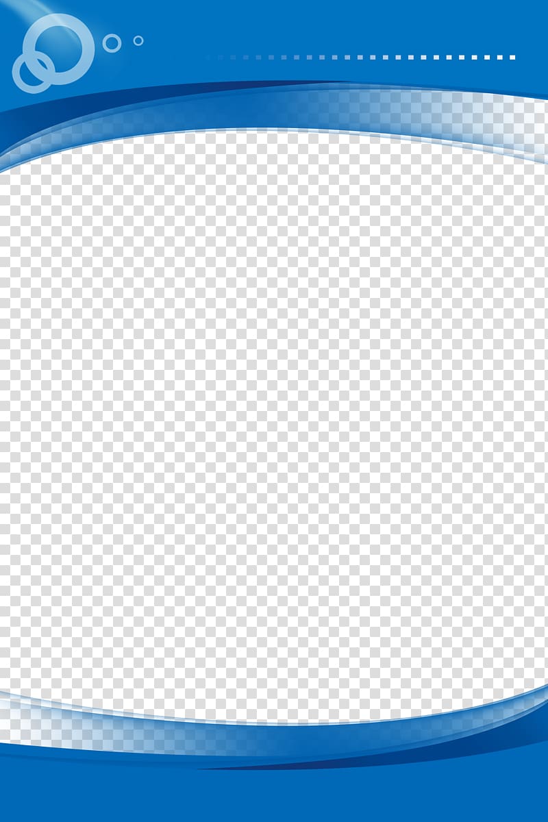 blue frame , Blue Material, Background panels transparent background PNG clipart