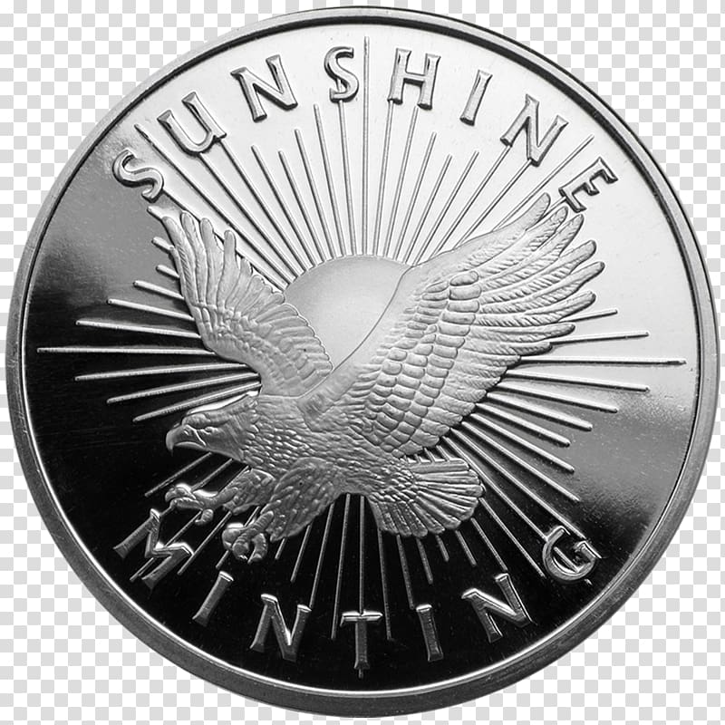 Perth Mint Sunshine Minting, Inc. Silver coin, silver coin transparent background PNG clipart