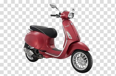 Scooter Piaggio Vespa GTS Vespa Sprint, scooter transparent background PNG clipart