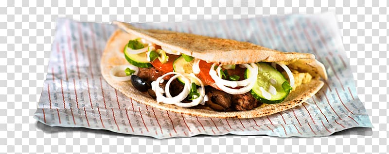 Gyro Korean taco Hamburger Shawarma Fast food, Chicken gyro transparent background PNG clipart