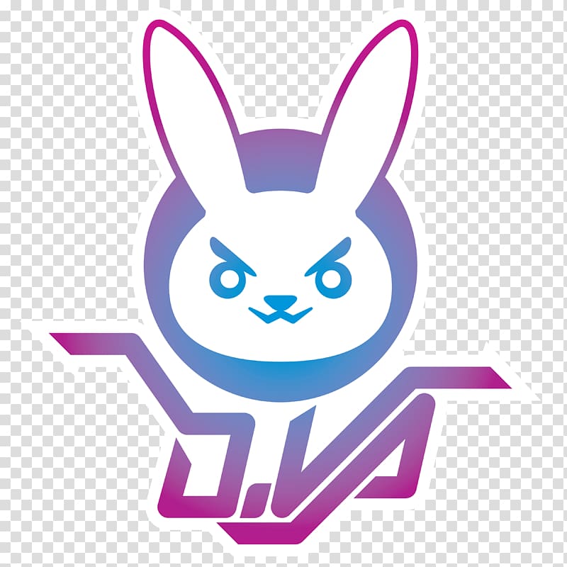 Overwatch Decal D.Va Sticker Die cutting, T-shirt transparent background PNG clipart