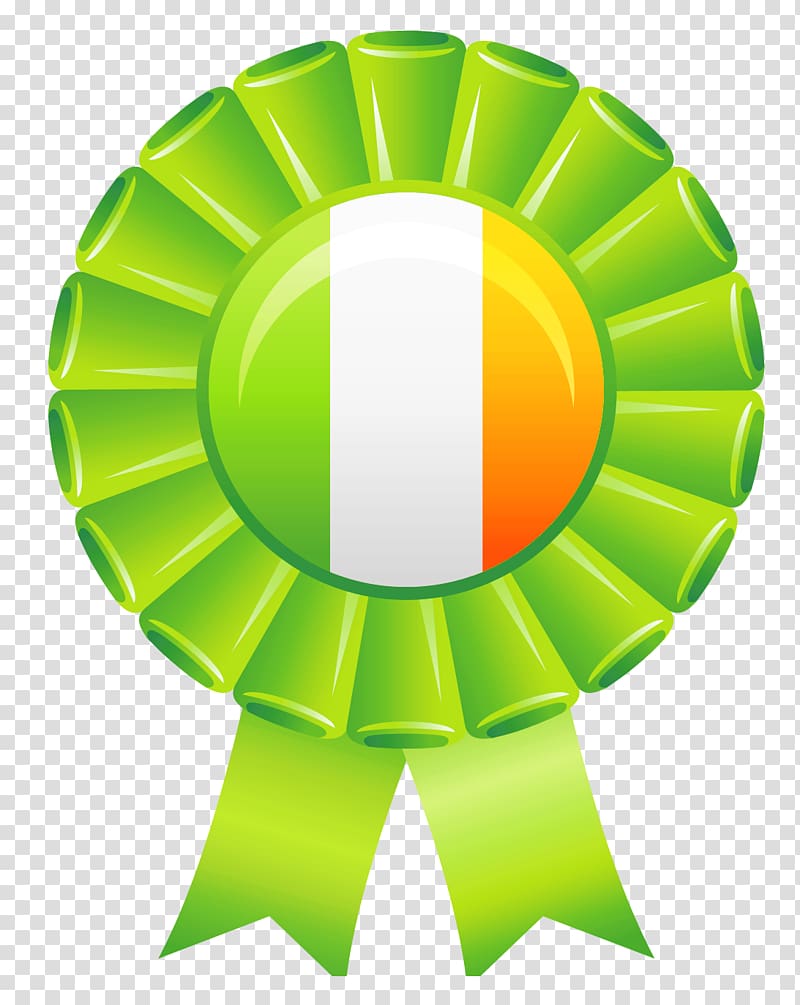 Rosette , irish transparent background PNG clipart