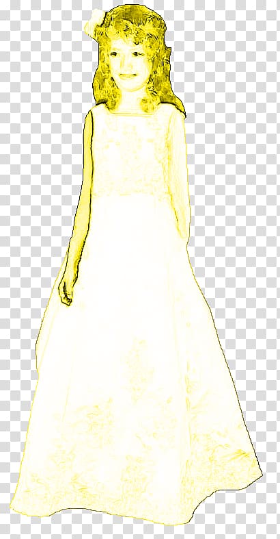 Gown Dress Woman Sketch, Ox transparent background PNG clipart