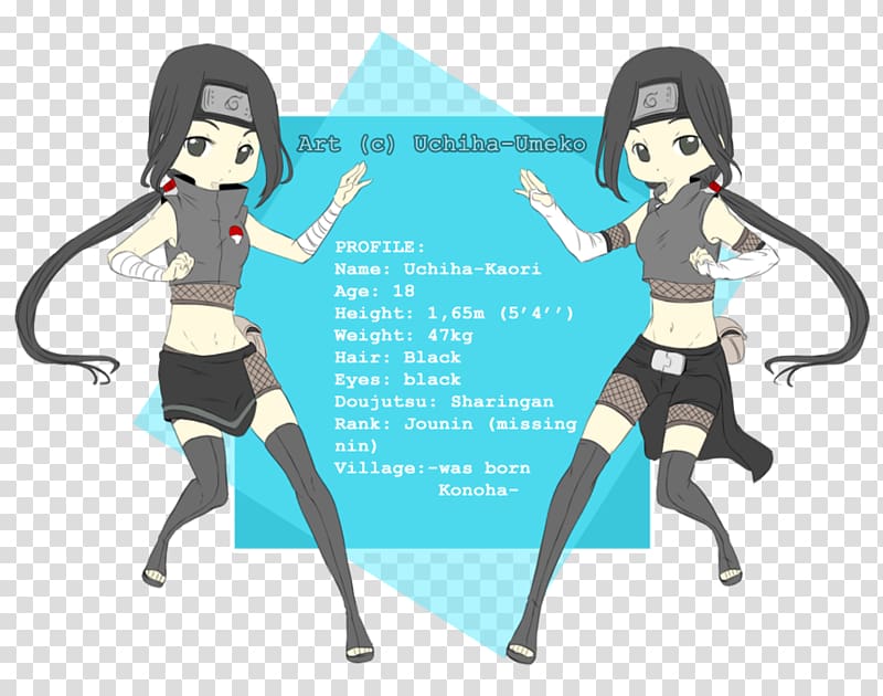 Uchiha clan Anime, Kaori transparent background PNG clipart