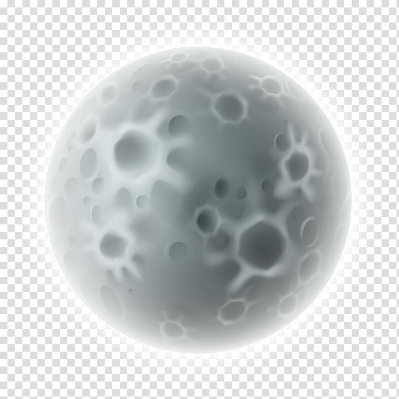 planet illustration, Full moon , Realistic Moon transparent background PNG clipart