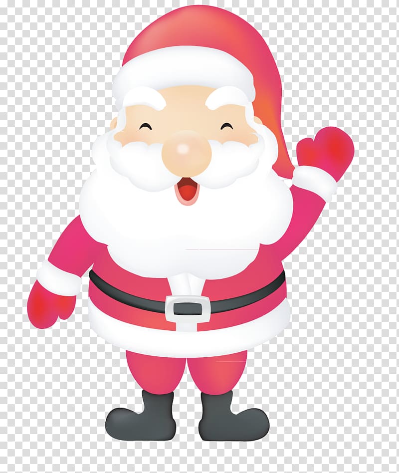 Santa Claus Cartoon , Clause transparent background PNG clipart