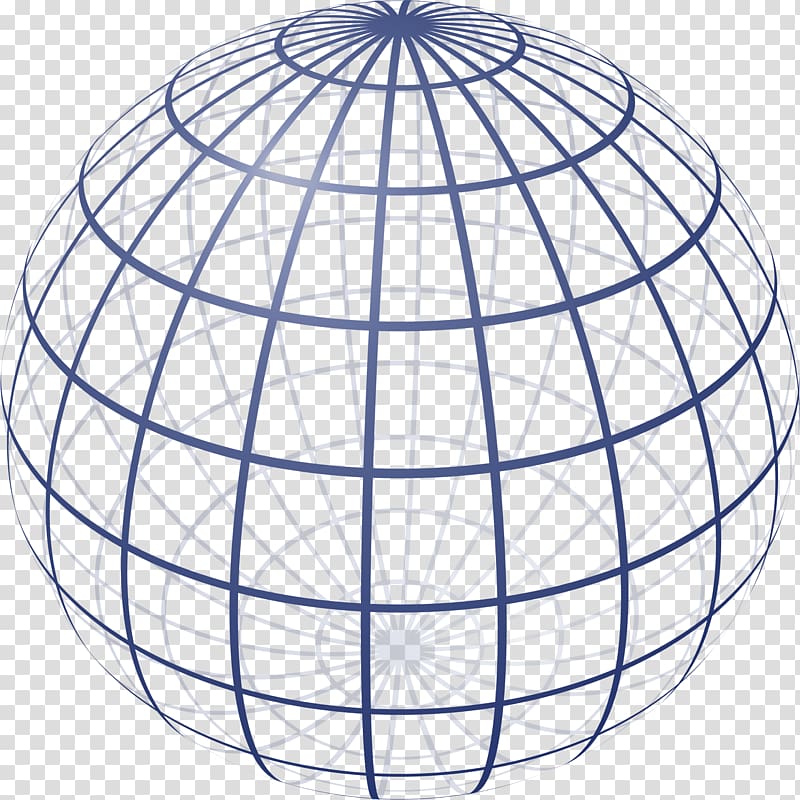 Website wireframe Wire-frame model Sphere Globe Drawing, globe transparent background PNG clipart