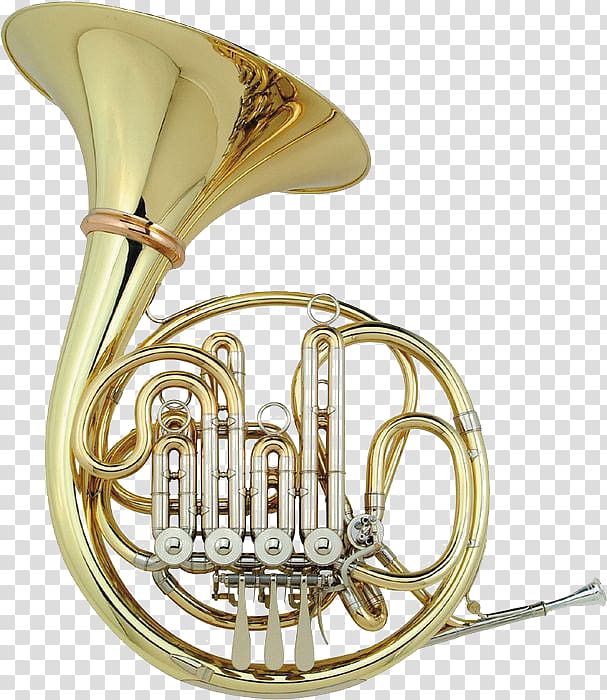 French Horns Holton-Farkas Brass Instruments Mouthpiece, musical instruments transparent background PNG clipart