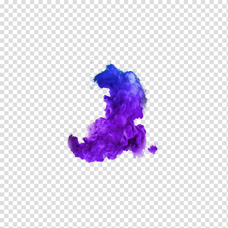 purple and blue smoke, Colored smoke Blue, smoke transparent background PNG clipart