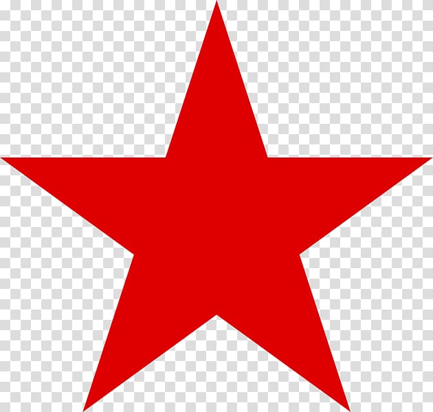 Red star , red star transparent background PNG clipart