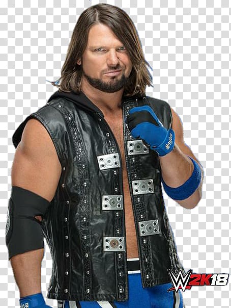 A.J. Styles WWE 2K18 WWE SmackDown WWE United States Championship WWE Championship, Wwe 2k18 transparent background PNG clipart