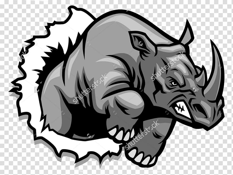 Rhinoceros Drawing , Lions Head transparent background PNG clipart