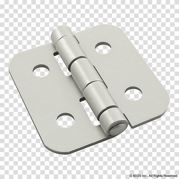 Hinge Aluminium 80/20 Door Anodizing, door transparent background PNG clipart