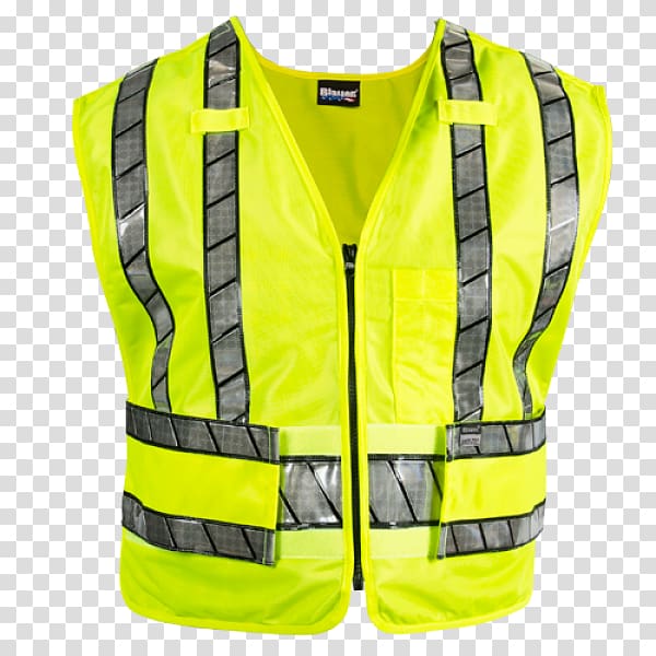 High-visibility clothing Gilets Safety Jacket Personal protective equipment, jacket transparent background PNG clipart
