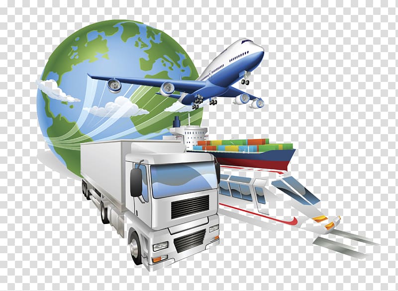 Third-party logistics Supply chain Freight transport, TRANSPORTATION transparent background PNG clipart