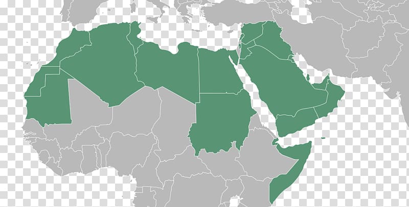 Arab world North Africa Arabian Peninsula World map, arabs transparent background PNG clipart