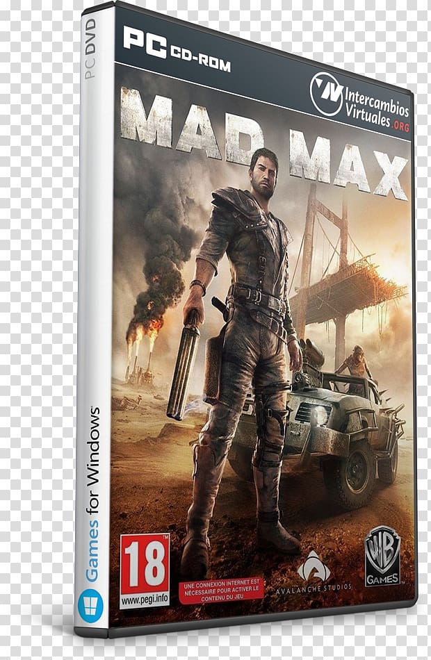 Mad Max Video game PlayStation 4 Xbox One, Denuvo transparent background PNG clipart
