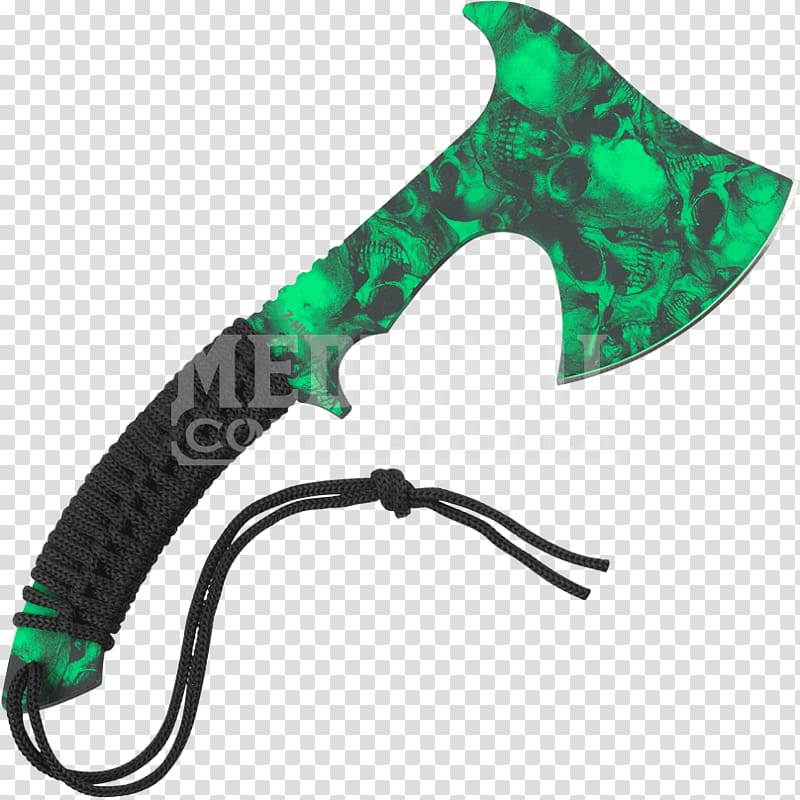 Tool larp axe Hand axe Battle axe, Zombie Skull transparent background PNG clipart