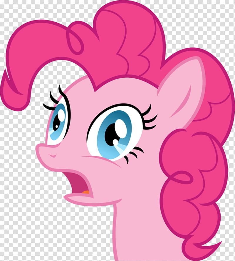 Pinkie Pie Smile Cupcake, smile transparent background PNG clipart