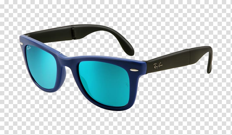 Ray-Ban Wayfarer Folding Flash Lenses Ray-Ban Original Wayfarer Classic Sunglasses, ray ban transparent background PNG clipart
